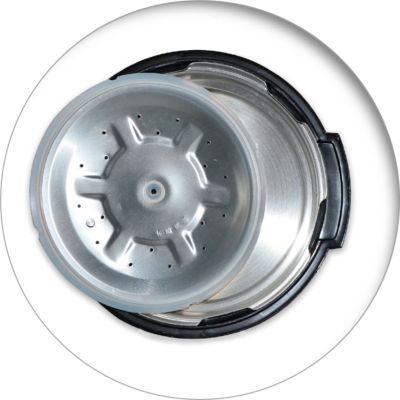 Easy-to-clean detachable inner lid design
