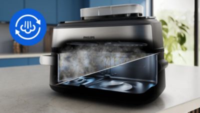 Enostavno čiščenje s funkcijo SteamClean