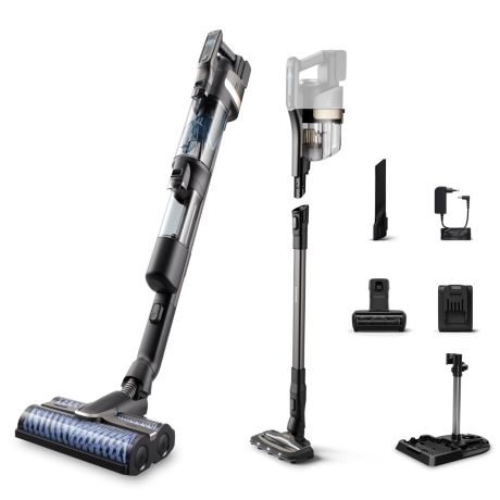 XW9383/03 AquaTrio Cordless المكنسة اللاسلكية للاستخدام الرطب والجاف سلسلة 9000