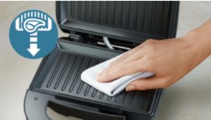 Plaques antiadhésives pour un nettoyage facile