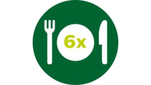 O tamanho família XXL comporta um frango inteiro ou 1,4 kg de batatas fritas