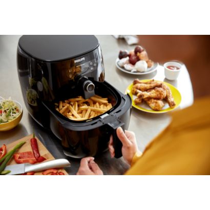 Great tasting fries with up to 80% less fat*