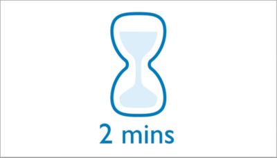 เริ่มต้นได้รวดเร็ว: ใช้เวลาเริ่มต้นน้อยกว่า 2 นาที