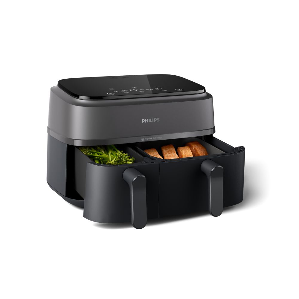 Philips 3000 Series Dual Basket Airfryer NA350/00 thumbnail 3