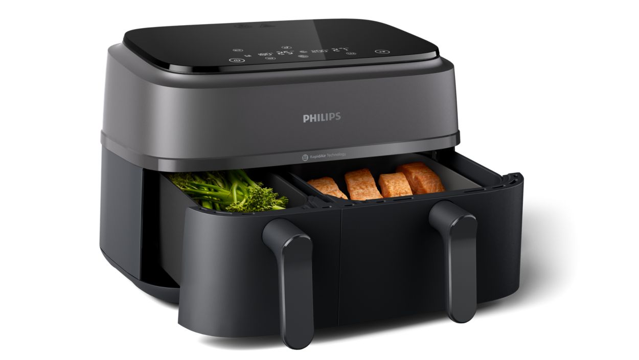 3000 Series Dual Basket Airfryer NA350 00 Philips