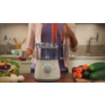 Processador de alimentos eficiente e versátil