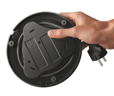 Enrollador del cable de alimentación para guardar fácilmente