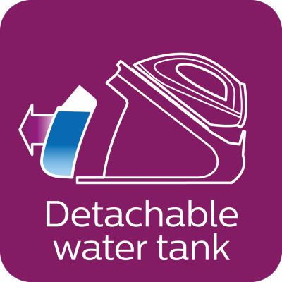 Odvojivi ekstra veliki spremnik za vodu od 2,2 l, idealan za obitelji