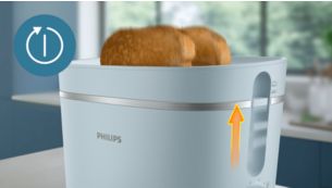 Automatische uitschakeling wanneer het brood geroosterd is