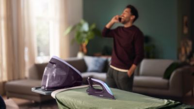 Една настройка за идеална температура за всички дрехи за гладене