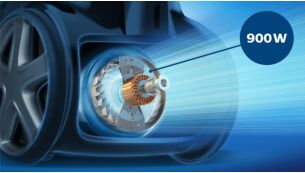 Moteur 900&nbsp;W pour puiss. d'asp. &eacute;lev&eacute;e
