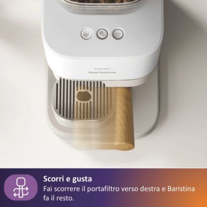 Philips Baristina Black macchina espresso