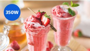 Uzun ömürlü performans için 350 Watt ProBlend motor