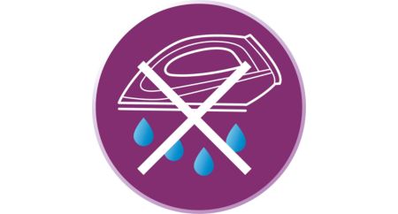 Drip-stop system keeps your garments spotless while ironing