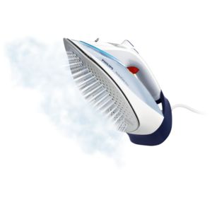 Carefree ironing, no setting required