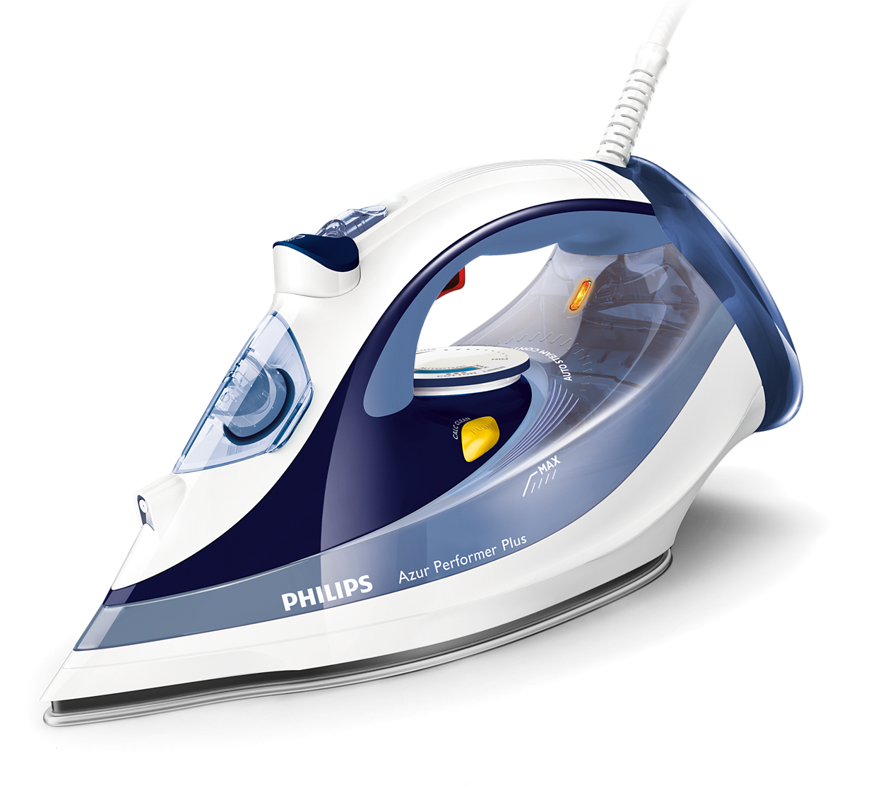 Azur Performer Plus Steam iron GC4517/26 | Philips Azur Performer Plus Steam iron GC4517/26 | Philips