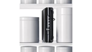 Nem at opbevare i lodret position