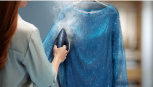 OptimalTEMP, guaranteed no burns on all ironable fabrics