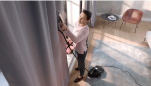 Ferro ultra leve para uma vaporiza&ccedil;&atilde;o vertical f&aacute;cil