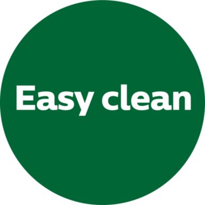 Dedicated "Easy Clean" button for increased convenience