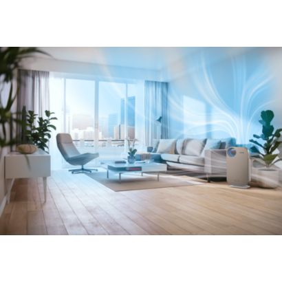 Product in Use Photo Philips Series 4000 Air Purifier AC4076/18
