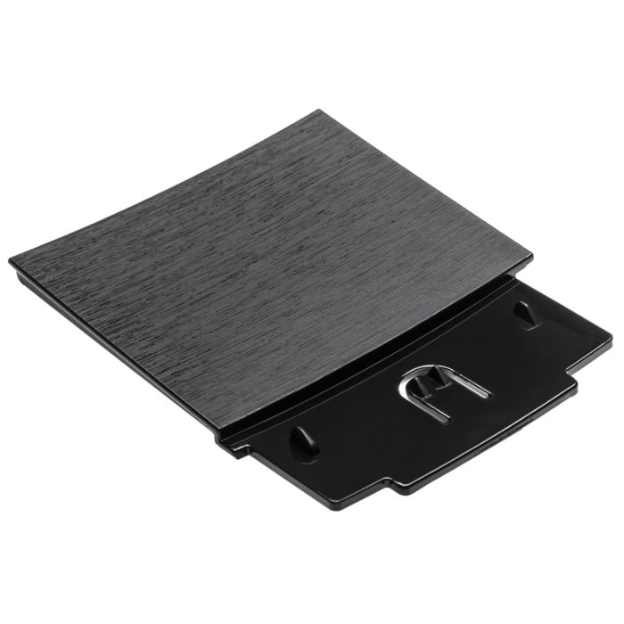 Frontpanelet p&aring; kaffegrumsbeholderen