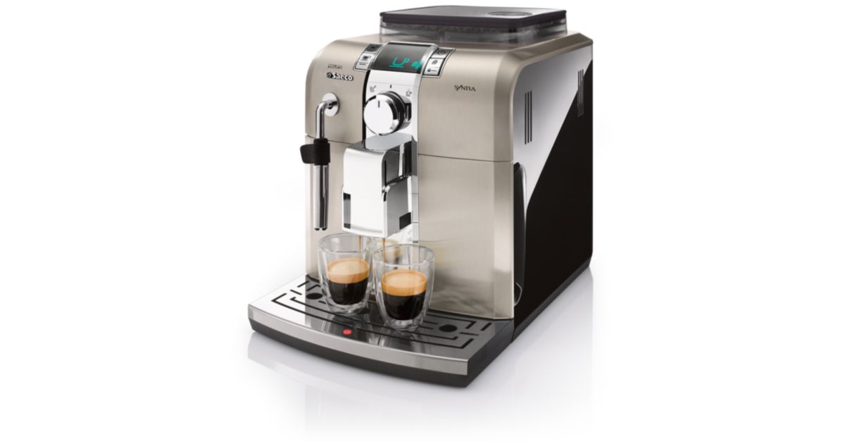 Saeco Syntia Máquina de café expresso super automática HD8836/11 | Philips