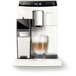 S pritiskom na gumb pripravite espresso in kapučino