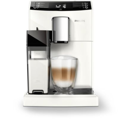 S pritiskom na gumb pripravite espresso in kapučino