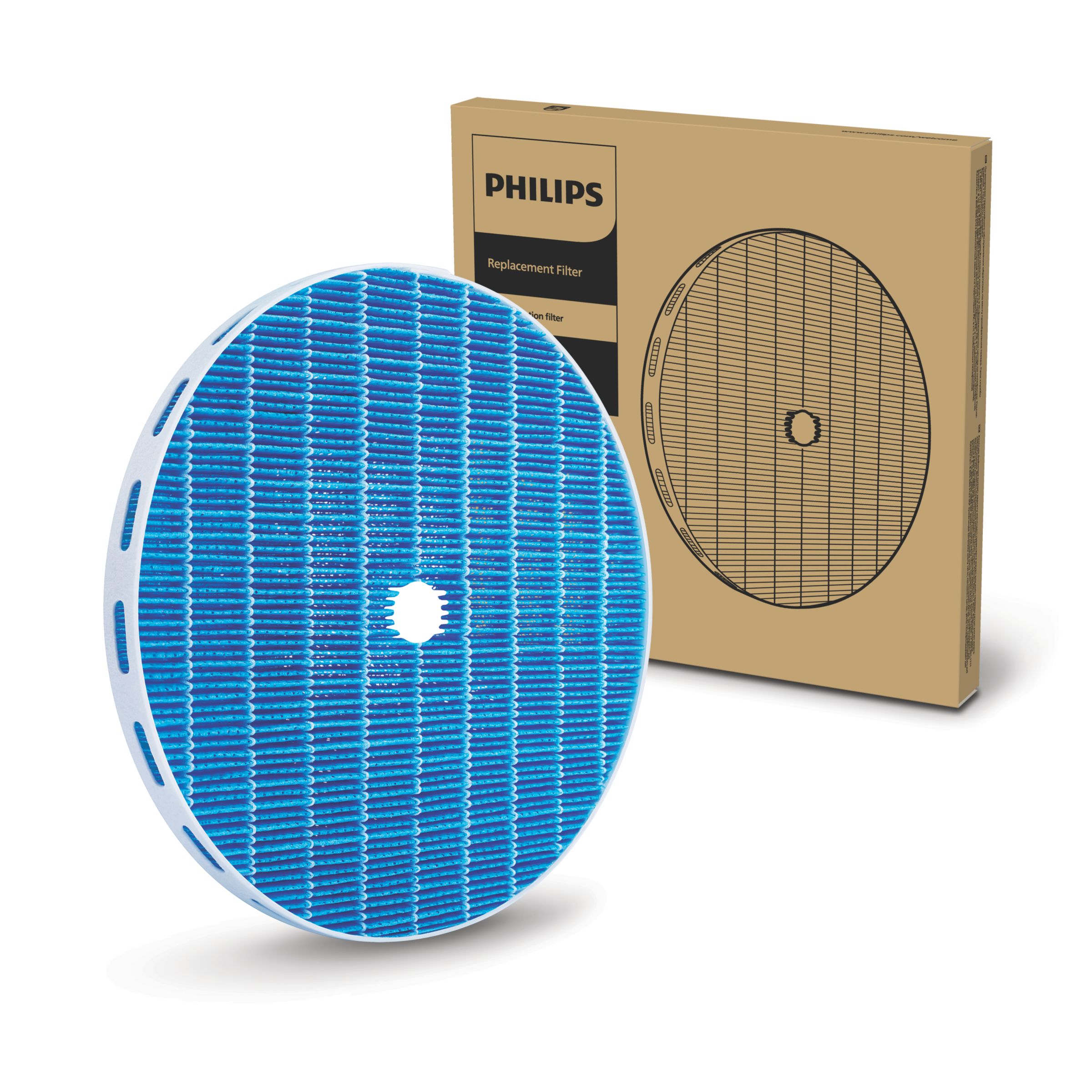 Levně Philips Genuine Replacement Filter - Náhradní Zvlhčovací Filtr - FY3435/30