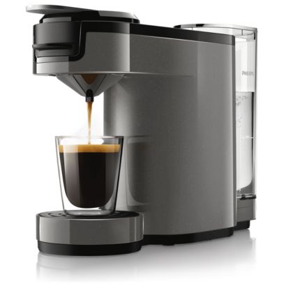 Verrukkelijke, intense koffie met één druk op de knop