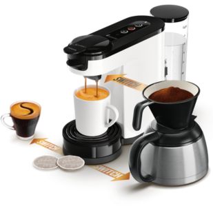 Switch 3in1 Kaffemaskine Base+ Hvid