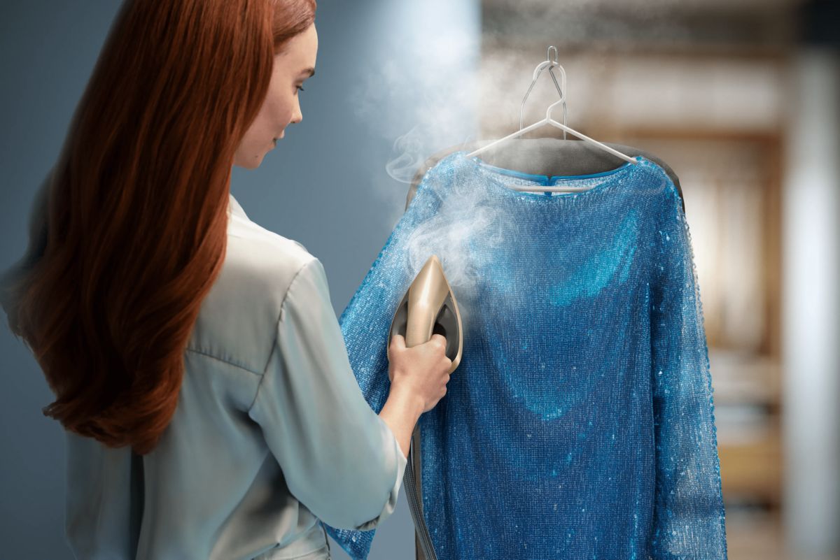 OptimalTEMP, no burns guaranteed on any ironable fabric