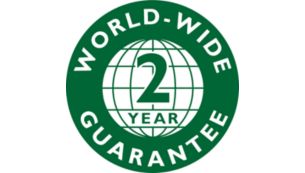 Garantía global de 2 años