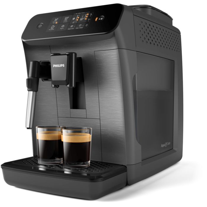 2 l&aelig;kre kaffevarianter med friskmalede b&oslash;nner, uden problemer