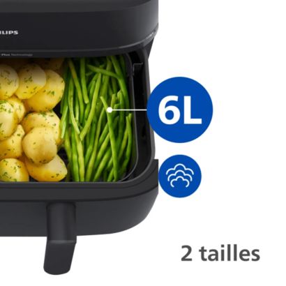 Notre premier double panier avec cuisson vapeur