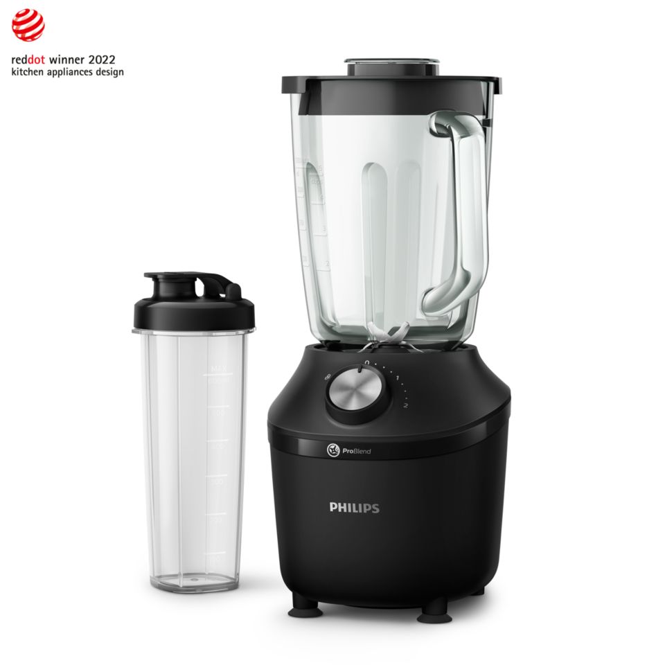 3000 Series Блендер с технологией ProBlend Crush, 600 Вт, 2 л HR2291/41 |  Philips