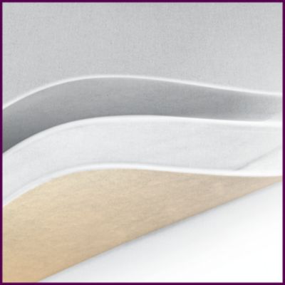 Smoother gliding with multi-layered board cover