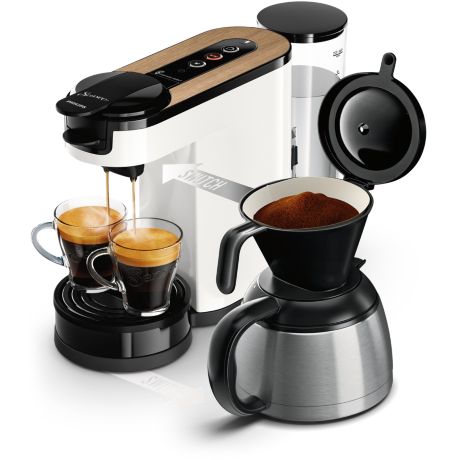HD6596/00R1 SENSEO® Switch Machine à café à dosettes et filtre