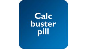 A pastilha para remo&ccedil;&atilde;o do calc&aacute;rio desfaz o calc&aacute;rio para a sua remo&ccedil;&atilde;o f&aacute;cil