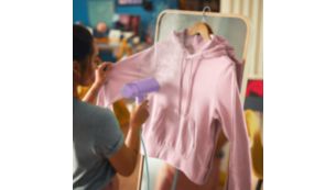 Refresh garments, remove odors, wash less