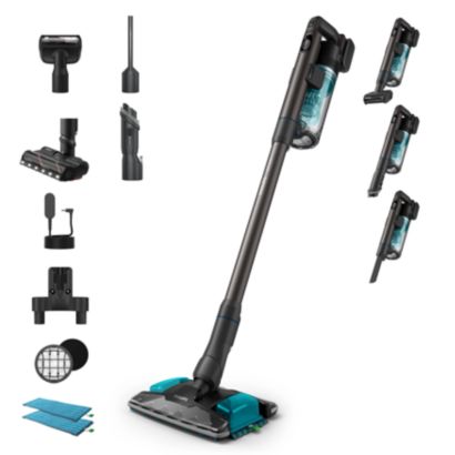 Philips Безкабелна прахосмукачка Philips SpeedPro Max серия 8000 Aqua Plus