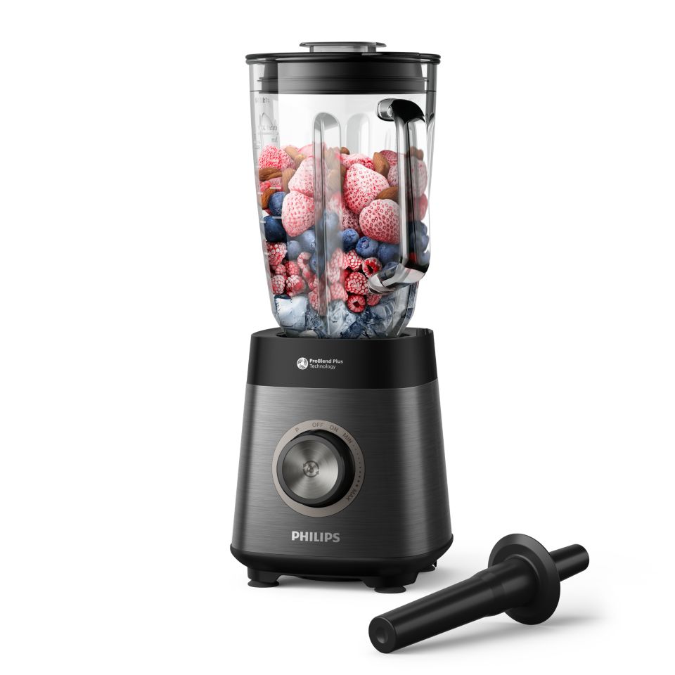 Smoothies veloutés aux fruits congelés avec nettoyage automatique