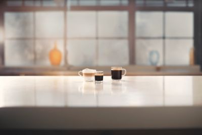 Disfrute 3 tazas de café al alcance de su mano