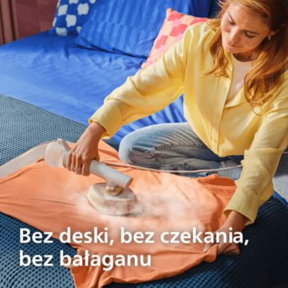 Efekt prasowania żelazkiem, wygoda parownicy
