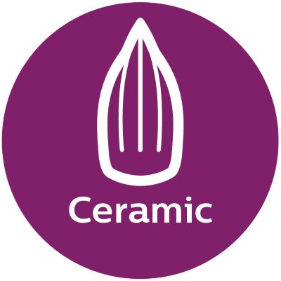 Suela cerámica duradera para que se deslice fácilmente