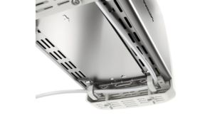 Cord storage to neatly store away your toaster