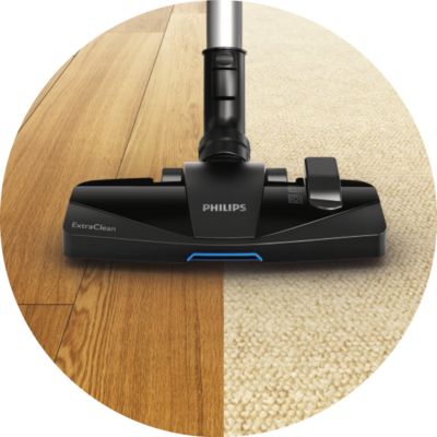 Novi nastavek ExtraClean ta temeljito čiščenje vseh vrst tal