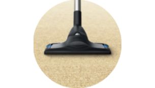 CarpetClean puhdistaa pehmeät lattiapinnat tehokkaasti