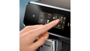 Enkelt val och anpassning av kaffe